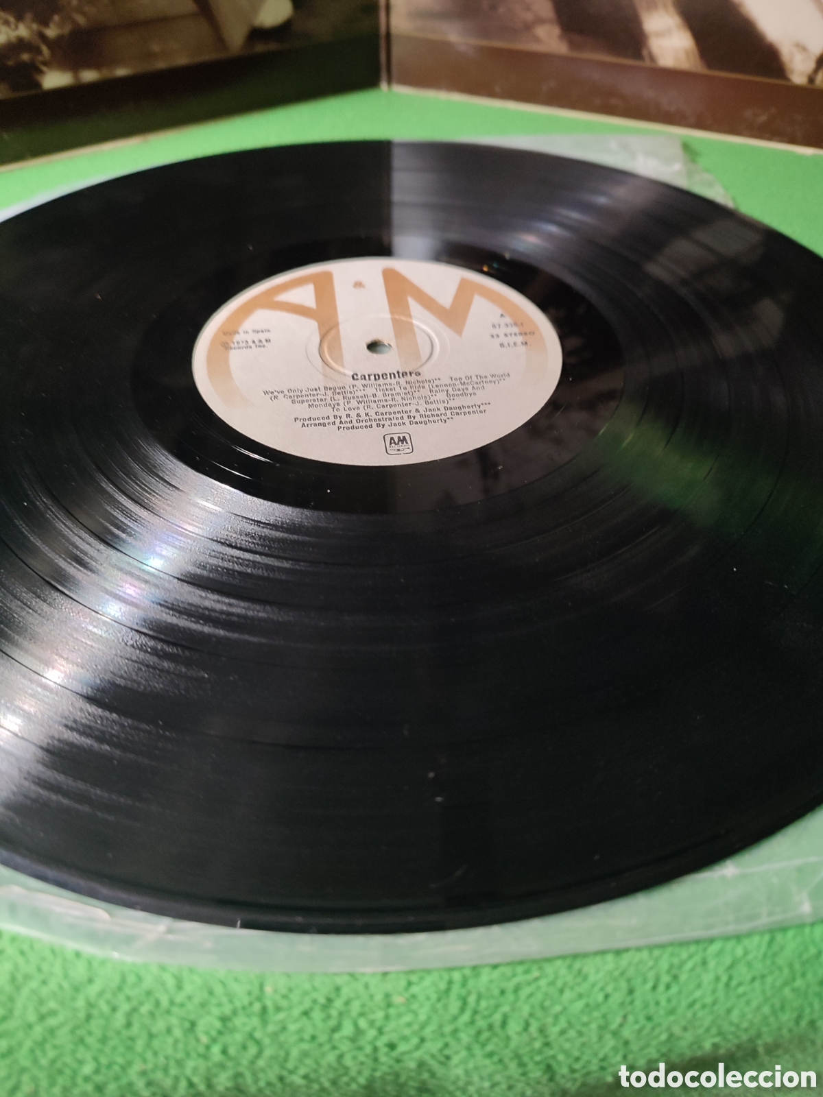 Discos de vinilo: Carpenters - The Hits edici&oacute;n original 1973 - Foto 3