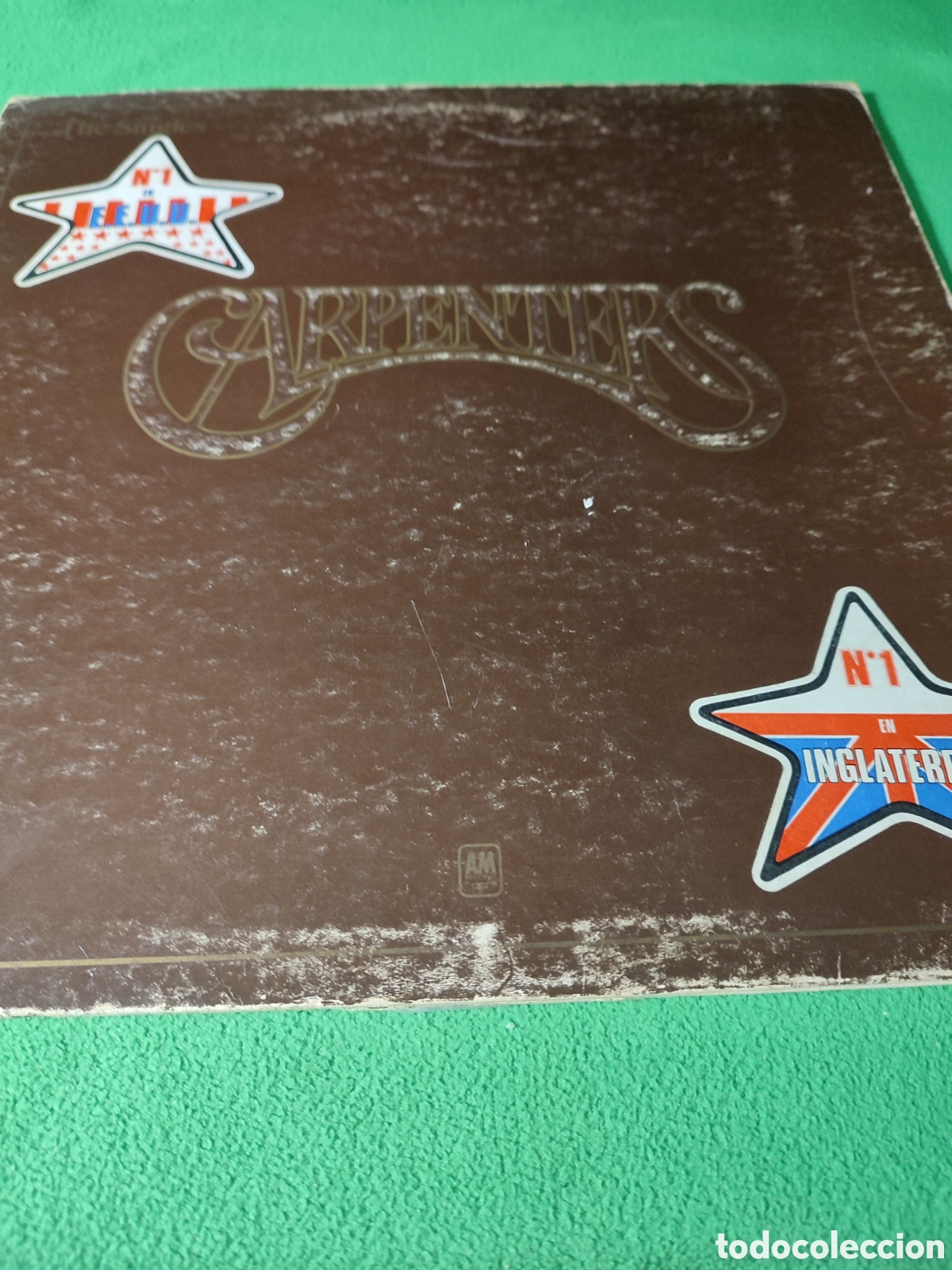Discos de vinilo: Carpenters - The Hits edici&oacute;n original 1973