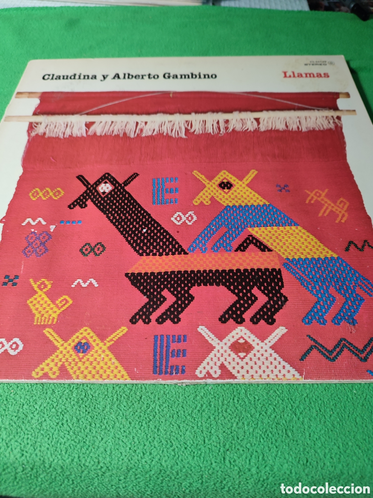 Discos de vinilo: Claudina y Alberto Gambino - Llamas 1978