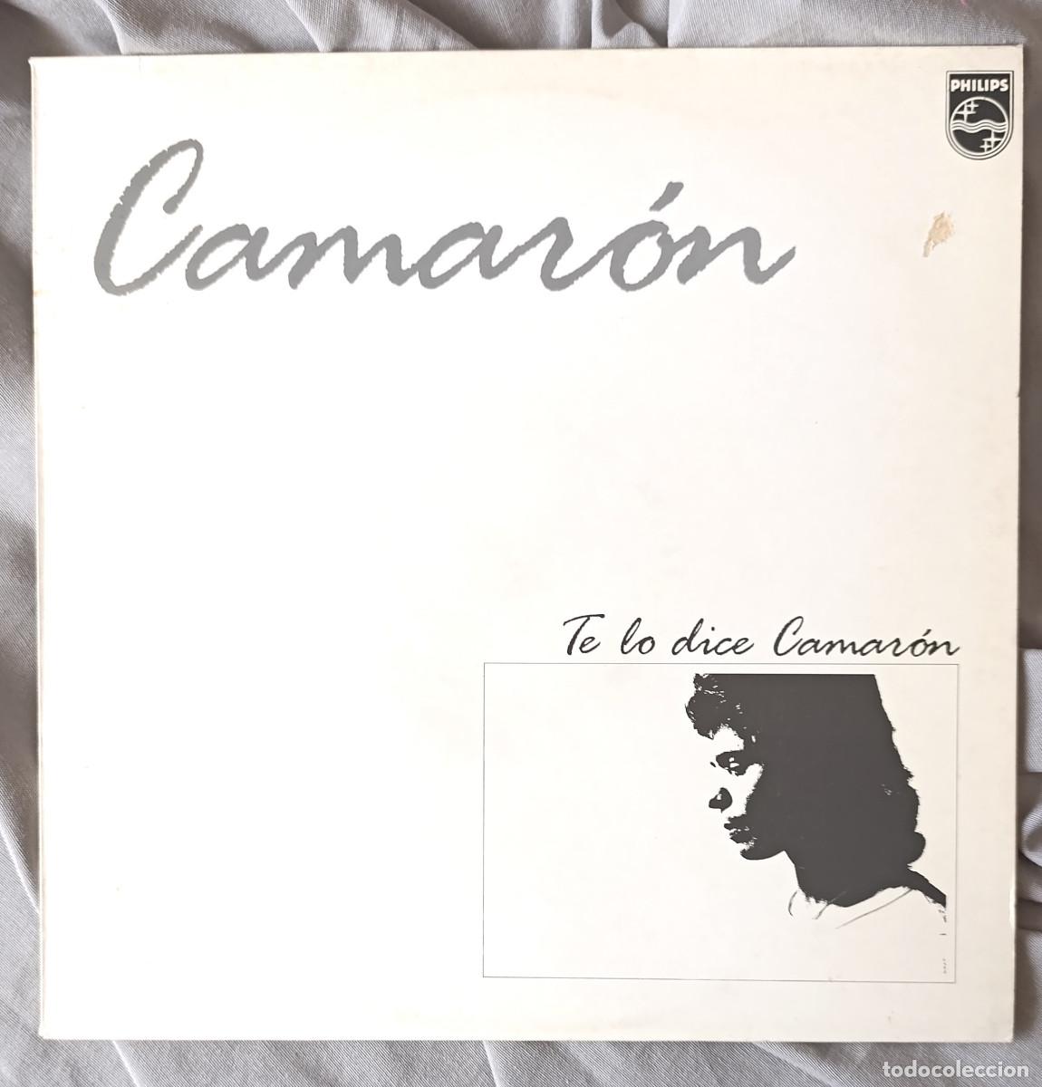 Discos de vinilo: CAMAR&Oacute;N (con TOMATITO) - TE LO DICE CAMAR&Oacute;N. Edici&oacute;n espa&ntilde;ola a&ntilde;o 1991