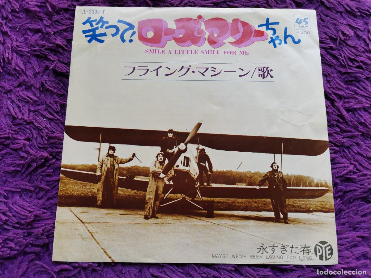 Discos de vinilo: The Flying Machine &ndash; Smile A Little Smile For Me Vinilo 7&rdquo; Single 1969 Japan LL-2308-Y