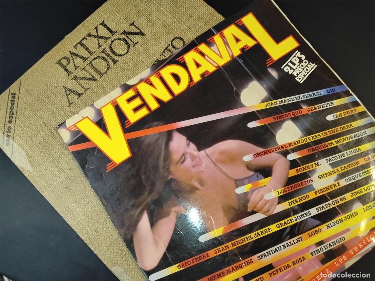 Discos de vinil: 2 LP&acute;S (VENDAVAL Y PATXI ANDION)