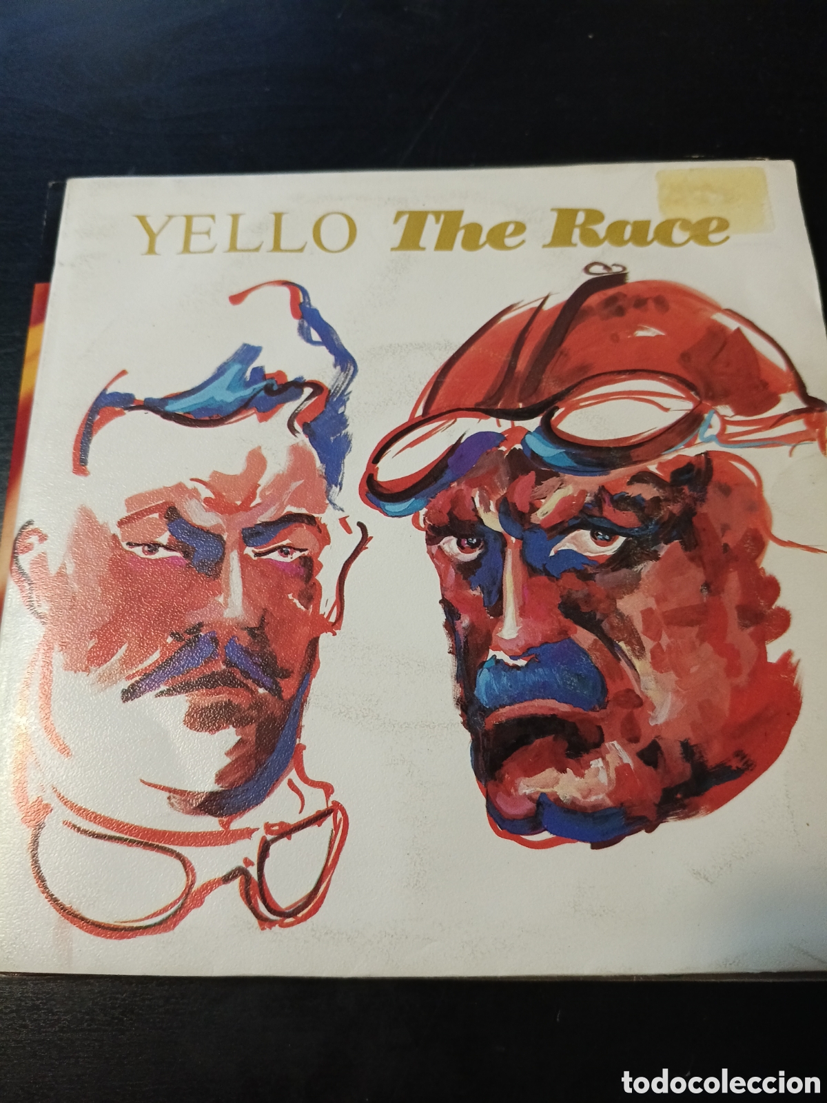 Discos de vinilo: Yello &ndash; The Race. Vinilo 7&rdquo; single 1988 Espa&ntilde;a