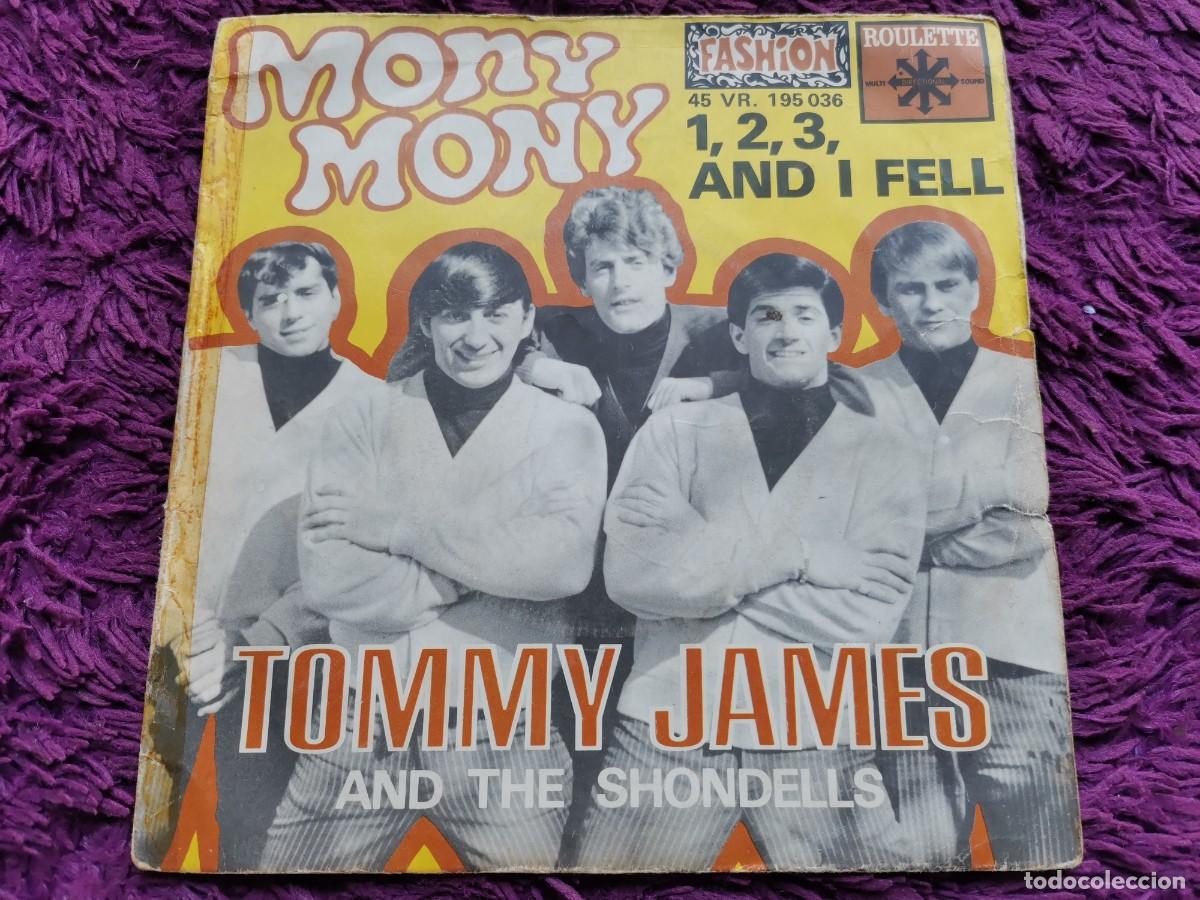 Discos de vinilo: Tommy James And The Shondells &ndash; Mony Mony Vinilo 7&rdquo; Single 1968 France 45 VR.195036