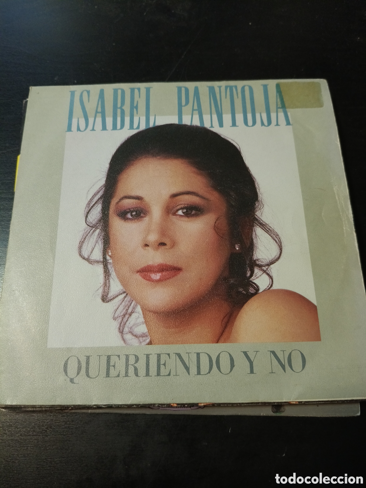 Discos de vinilo: Isabel Pantoja &ndash; Queriendo Y No. Vinilo 7&rdquo; single 1988 Espa&ntilde;a