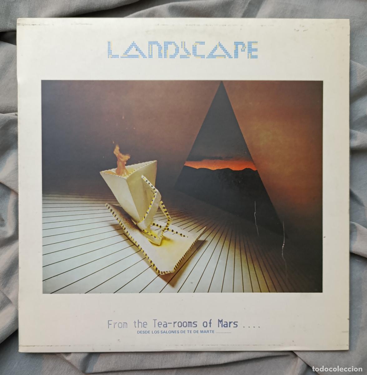 Discos de vinil: LANDSCAPE - FROM THE TEA-ROOMS OF MARS... LP promocional edici&oacute;n espa&ntilde;ola.