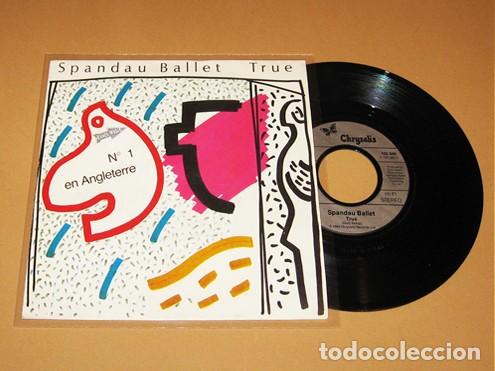 Discos de vinilo: SPANDAU BALLET - TRUE - SINGLE - 1983 - IMPORT - N&ordm;1 EN UK