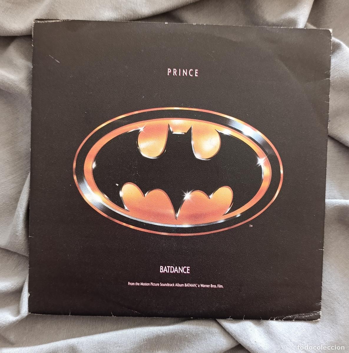 Discos de vinil: PRINCE - BATDANCE. Single promocional edici&oacute;n espa&ntilde;ola 1989.