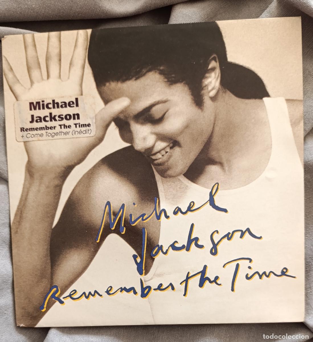 Discos de vinil: MICHAEL JACKSON - REMEMBER THE TIME / COME TOGETHER. Single edici&oacute;n holandesa 1991
