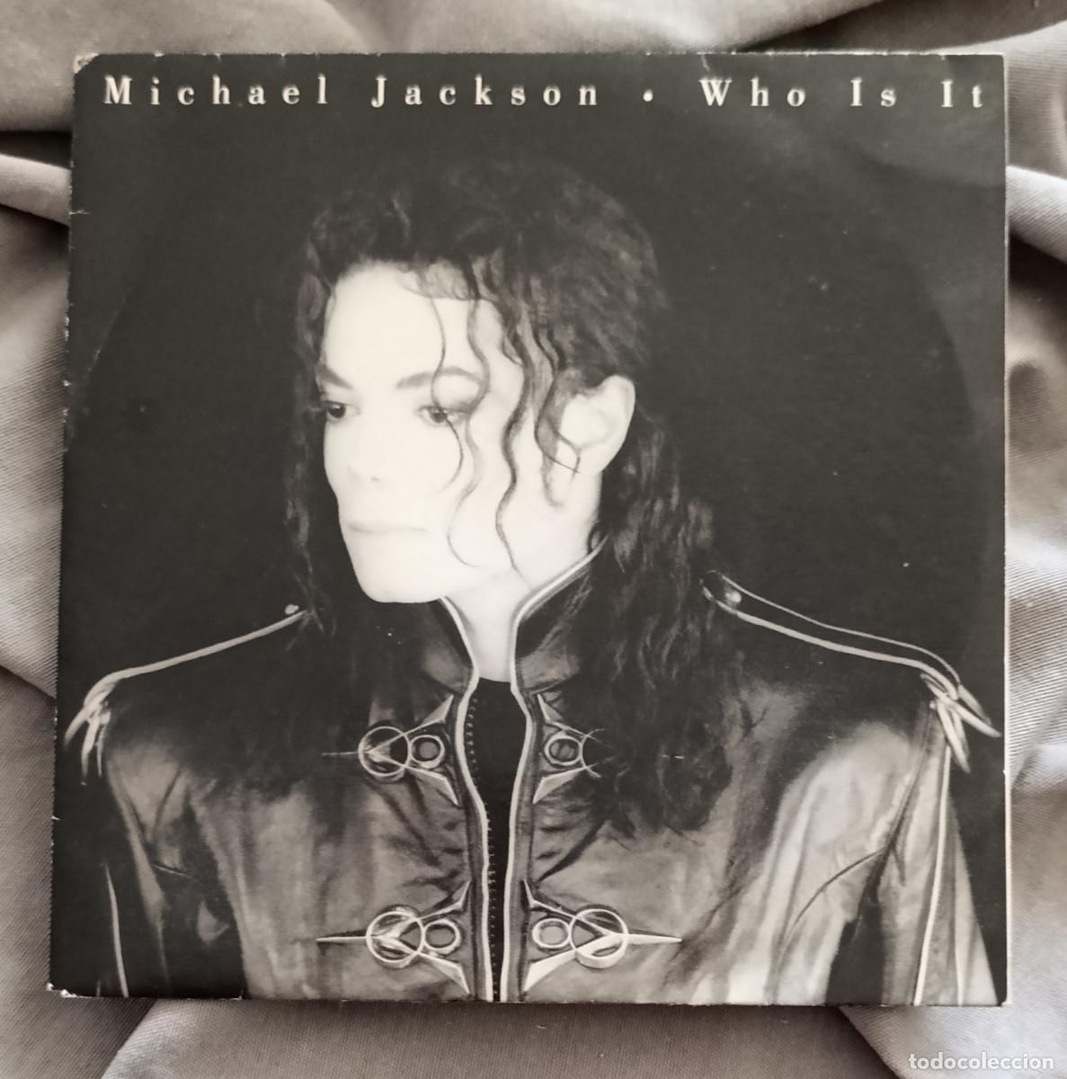 Disques de vinyle: MICHAEL JACKSON - WHO IS IT. Single edici&oacute;n holandesa 1991