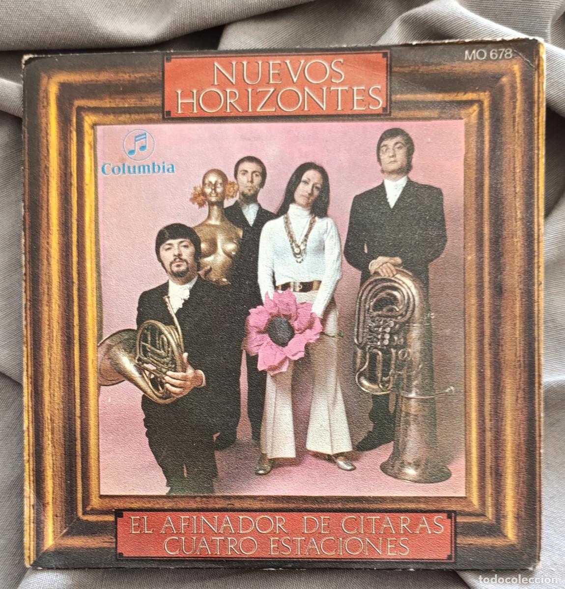 Discos de vinil: NUEVOS HORIZONTES - EL AFINADOR DE C&Iacute;TARAS. Single edici&oacute;n espa&ntilde;ola 1969