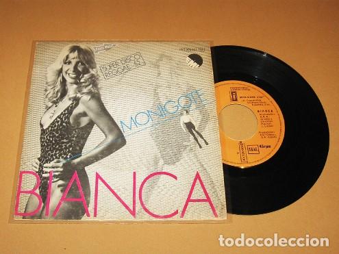 Discos de vinilo: BIANCA - MONIGOTE (SUPER DISCO REGGAE) / QUE IMPORTA QUE MAS DA- SINGLE - 1980