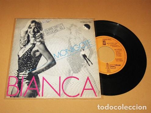 Discos de vinilo: BIANCA - MONIGOTE (SUPER DISCO REGGAE) / QUE IMPORTA QUE MAS DA- SINGLE - 1980