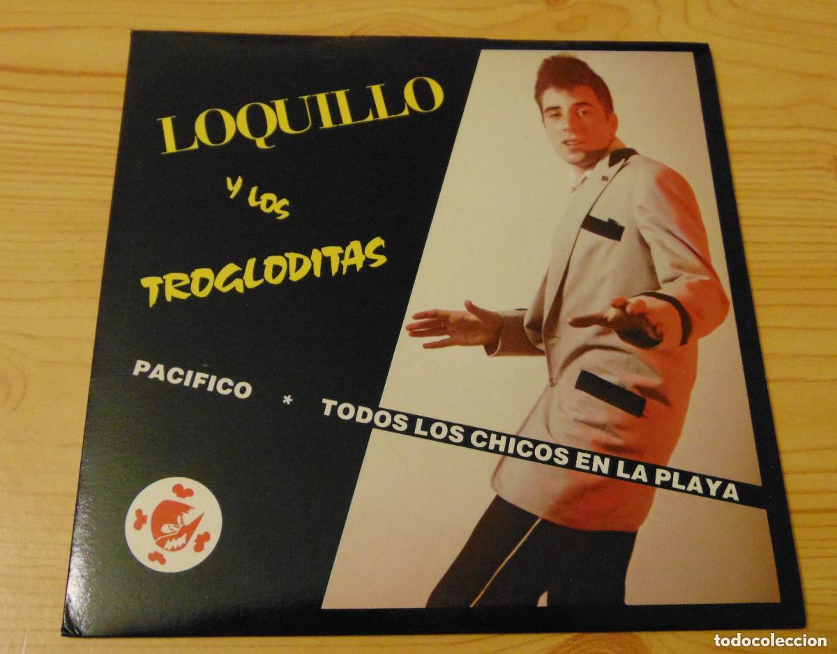 Discos de vinilo: Loquillo Y Los Trogloditas &ndash; Pac&iacute;fico + 2 - EP 1983 - Foto 4