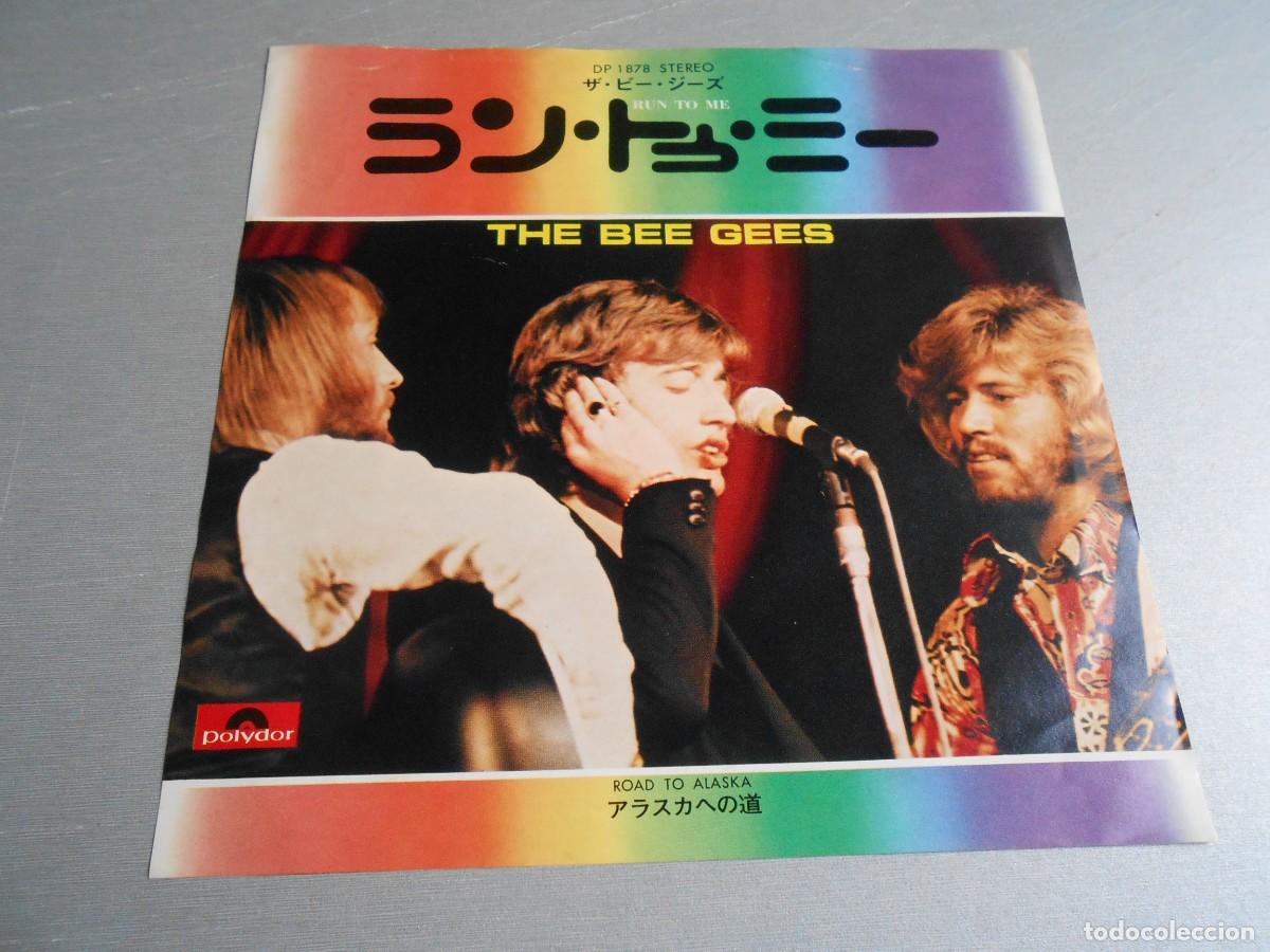 Discos de vinilo: BEE GEES, THE, SG , RUN TO ME + 1, A&Ntilde;O 1972, POLYDOR, DP 1878 - MADE IN JAPAN -