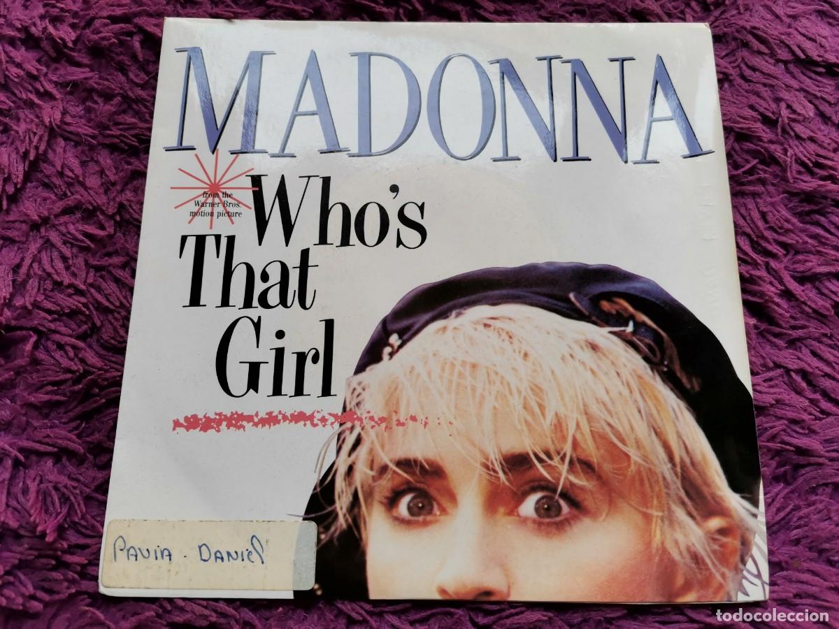 Discos de vinilo: Madonna &ndash; Who's That Girl Vinilo 7&rdquo; Single 1987 France 928 341-7