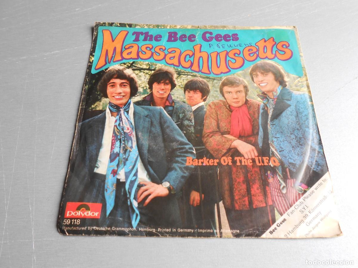 Discos de vinilo: BEE GEES, THE, SG , MASSACHUSETTS + 1, A&Ntilde;O 1967, POLYDOR 59 118, MADE IN GERMANY