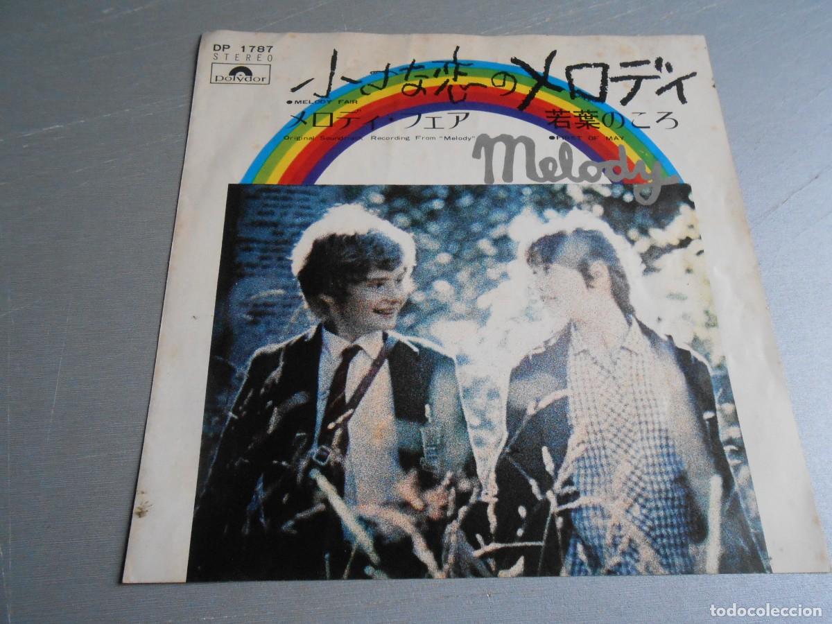 Discos de vinilo: BEE GEES, THE, SG , MELODY FAIR (Original Soundtrack) + 1, A&Ntilde;O 1971, POLYDOR DP 1787 MADE IN JAPAN