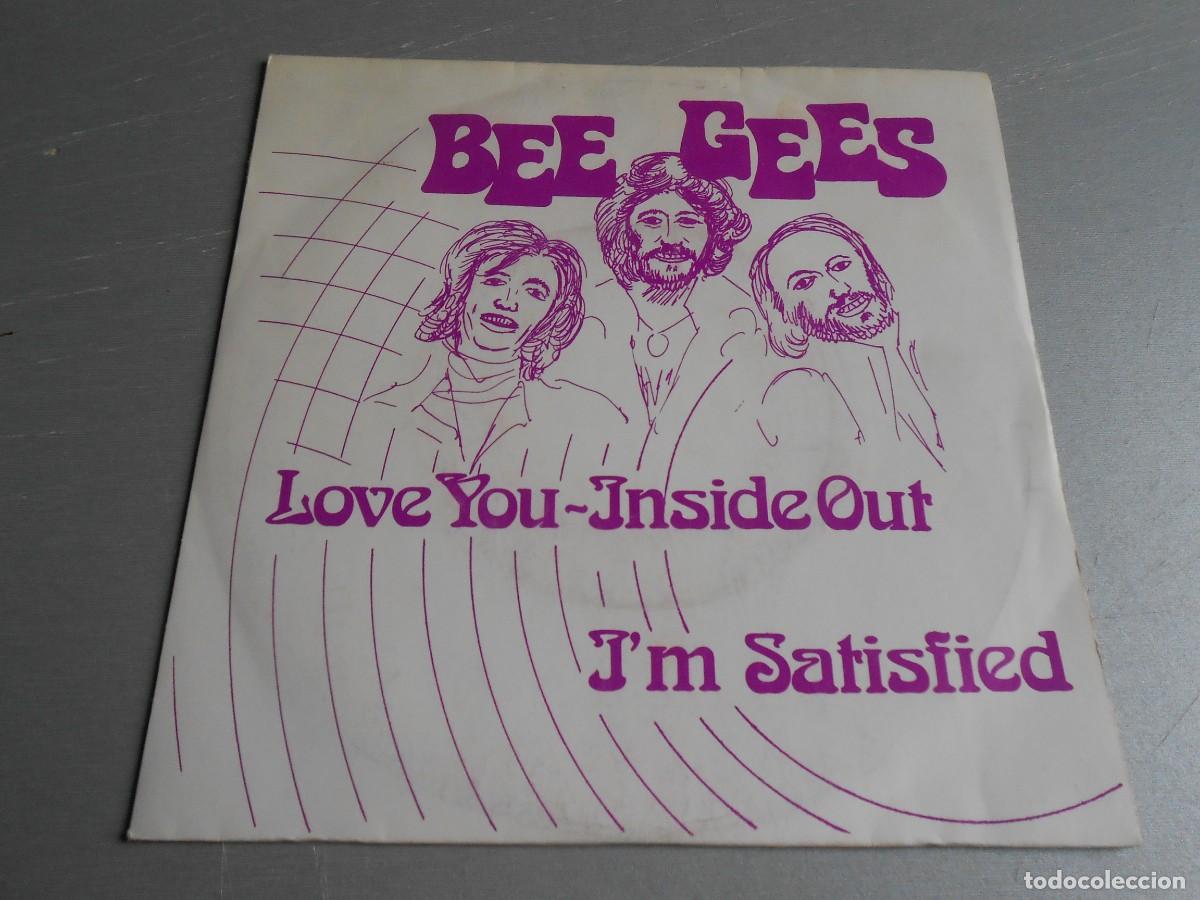 Discos de vinilo: BEE GEES,SG , LOVE YOU INSIDE OUT + 1, A&Ntilde;O 1979, RSO 925, MADE IN USA