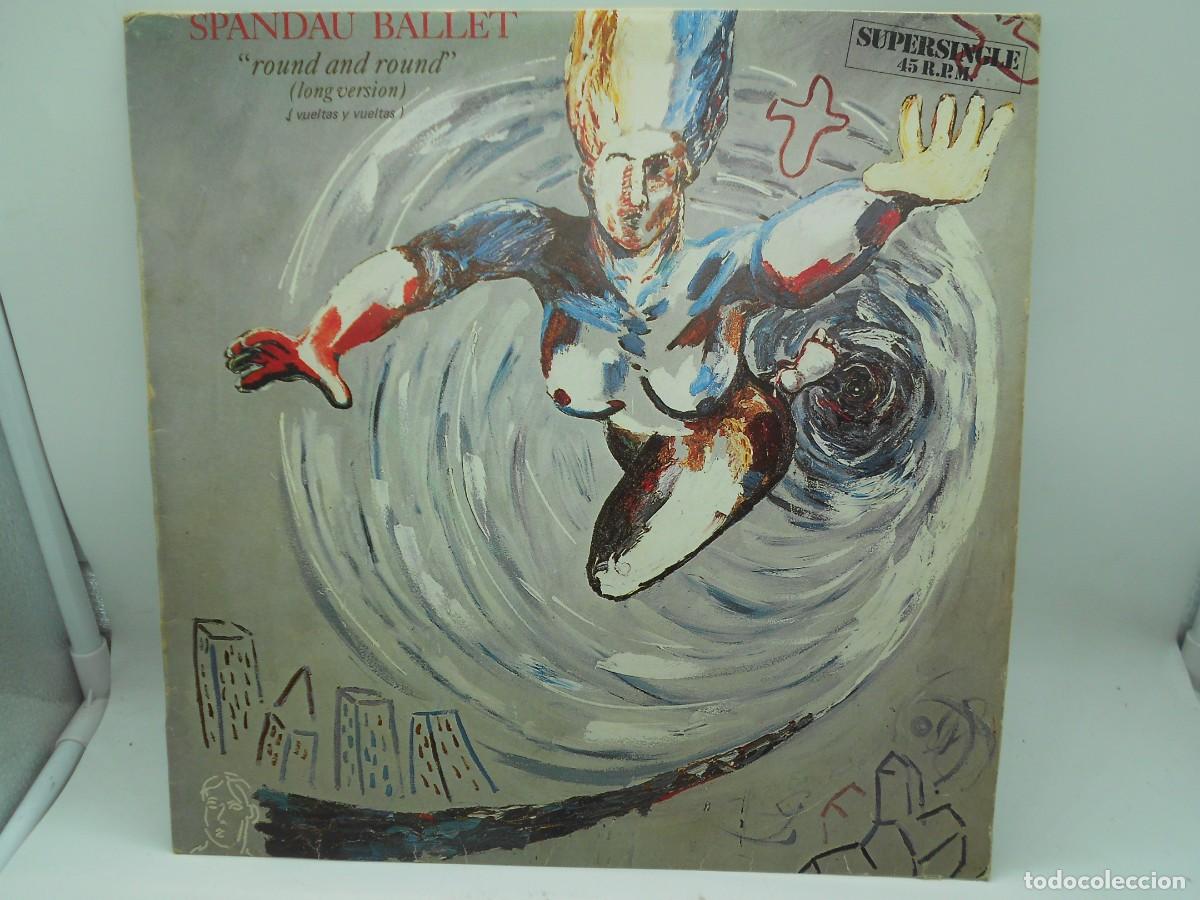 Vinyl-Schallplatten: spandau ballet roud and round supersingle usado con desgaste