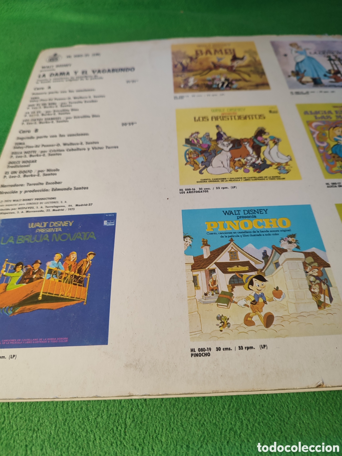 Discos de vinilo: Walt Disney - BSO La Dama y el Vagabundo - Foto 4