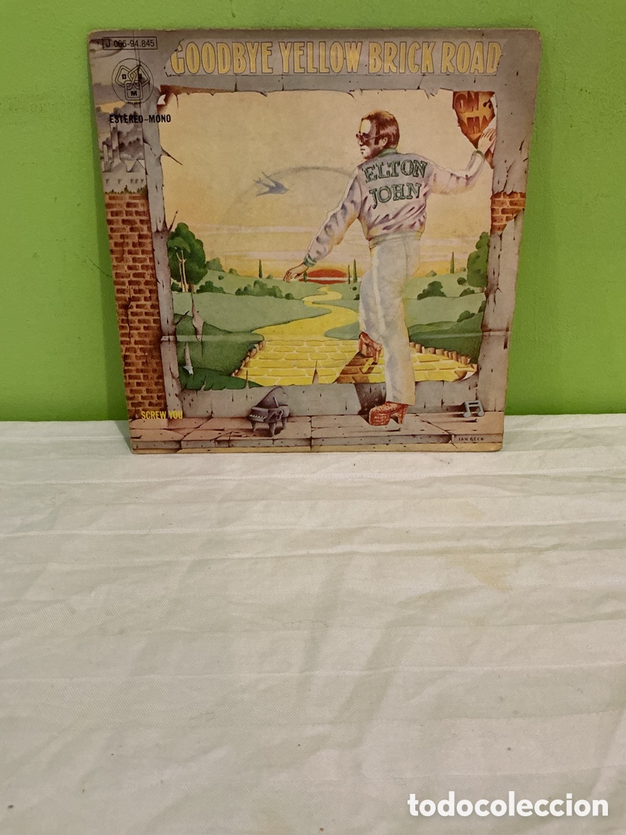 Disques de vinyle: Elton John &ndash; Goodbye Yellow Brick Road &ndash; Single 1973