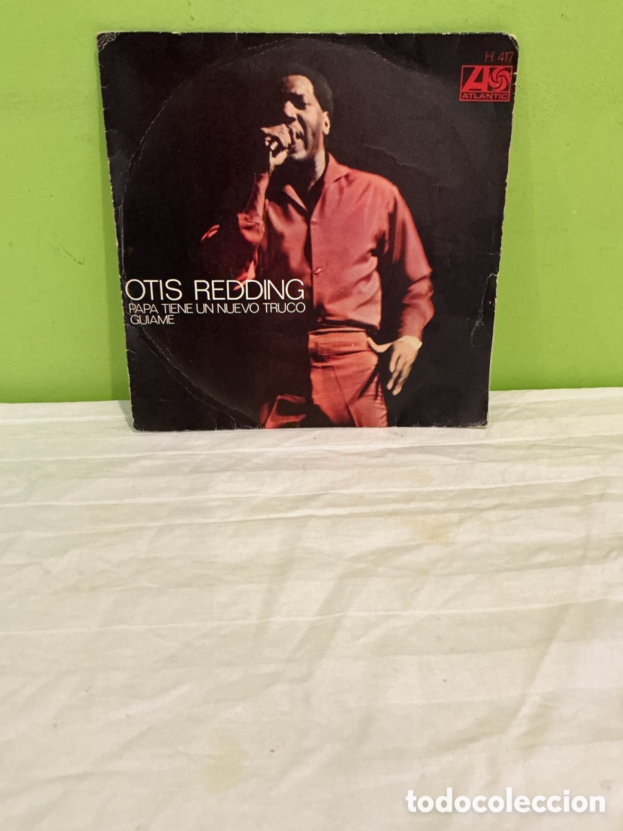 Disques de vinyle: Otis Redding &ndash; Pap&aacute; tiene un nuevo truco &ndash; Single 1968