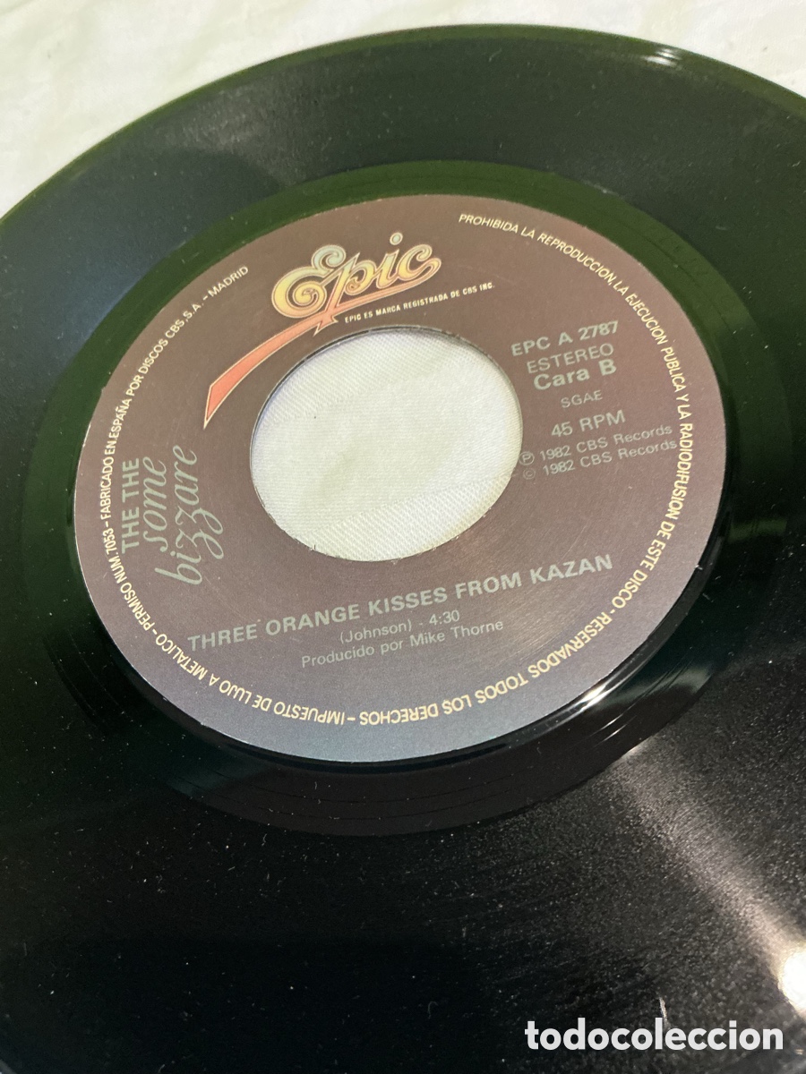 Discos de vinilo: The The &ndash; Uncertain Smile &ndash; Single 1982 - Foto 4