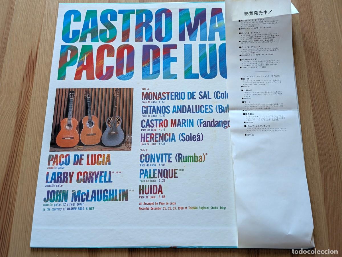 Discos de vinilo: Paco De Luc&iacute;a &ndash; Castro Marin - Foto 2