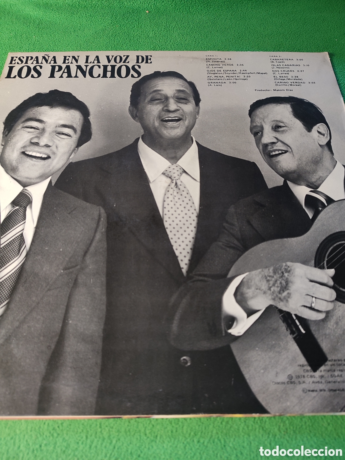 Discos de vinilo: Los Panchos - Espa&ntilde;a en la voz de los .... - Foto 2