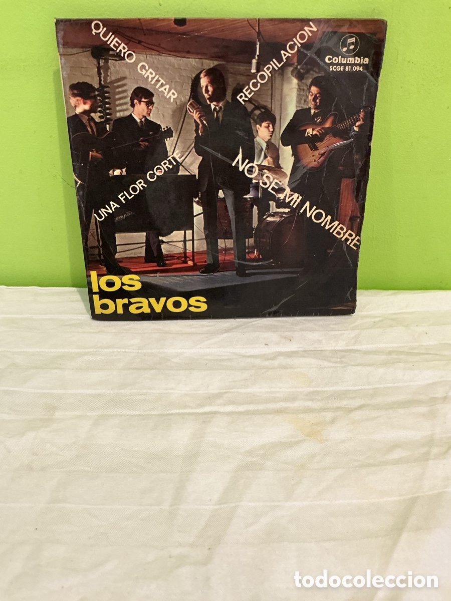 Discos de vinil: Los Bravos &ndash; No s&eacute; mi nombre &ndash; EP 1966