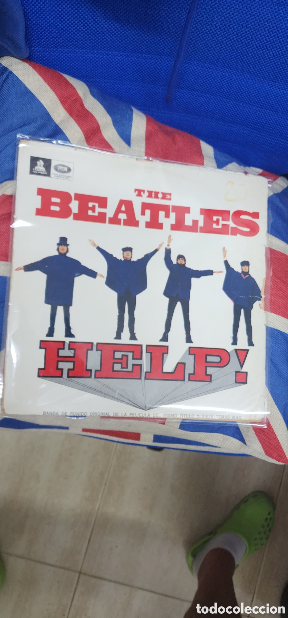 Discos de vinilo: The Beatles: Help@ LP edici&oacute;n original CHILE 1965