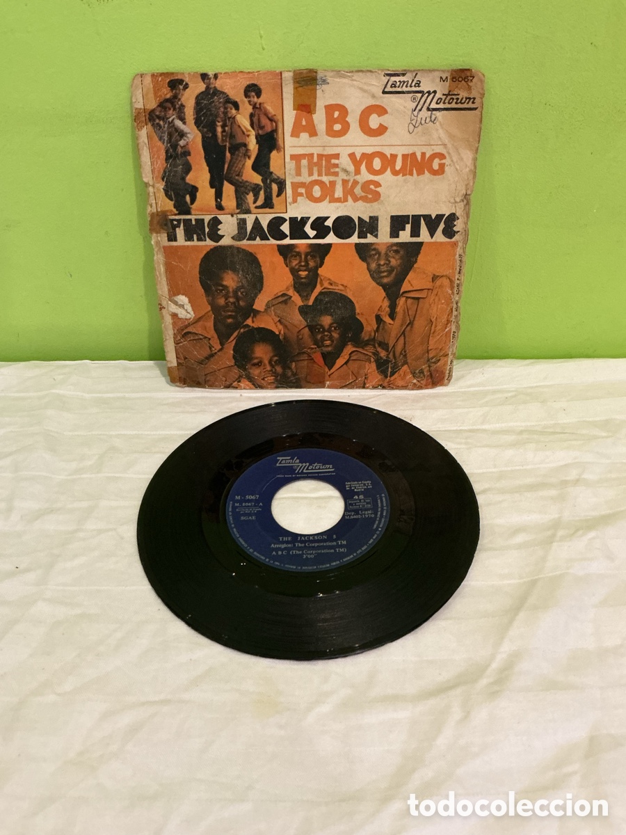 Discos de vinilo: The Jackson Five &ndash; ABC &ndash; Single 1970 - Foto 2