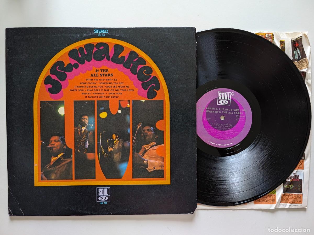 Vinyl-Schallplatten: Jr. Walker & The All Stars &ndash; Live