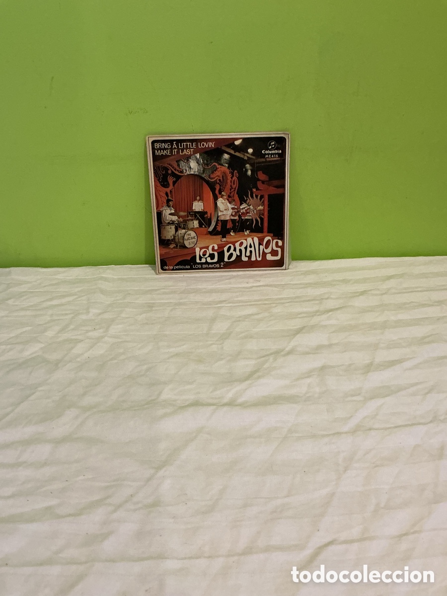 Discos de vinilo: Los Bravos &ndash; Bring a Little Lovin&rsquo; &ndash; Single 1968 - Foto 5
