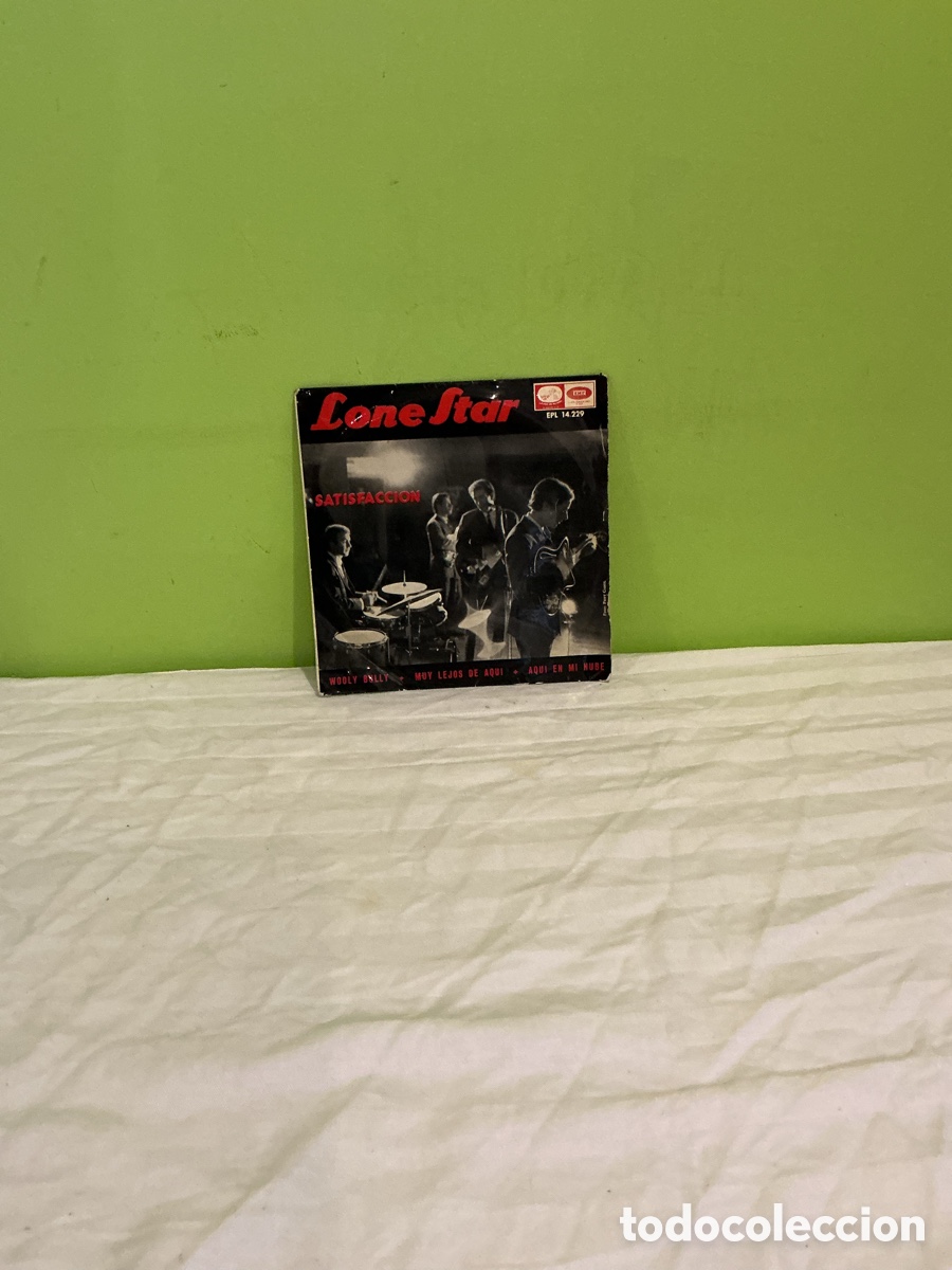 Discos de vinilo: Lone Star &ndash; Satisfacci&oacute;n &ndash; EP 1965 - Foto 5