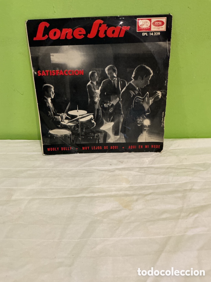 Discos de vinilo: Lone Star &ndash; Satisfacci&oacute;n &ndash; EP 1965 - Foto 1