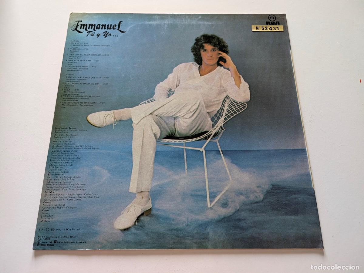 Discos de vinilo: Emmanuel &ndash; T&uacute; Y Yo... - Foto 2