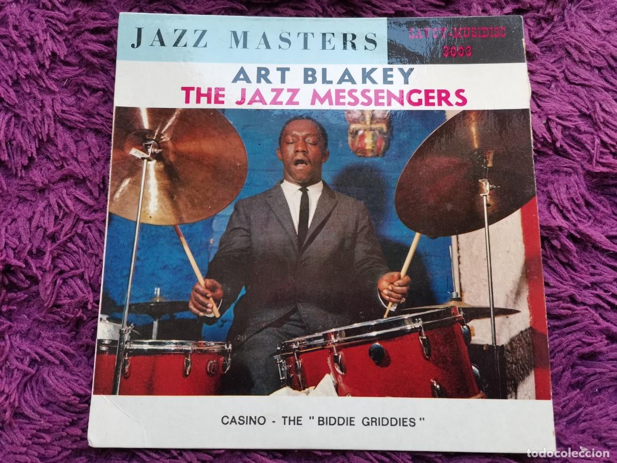 Vinyl-Schallplatten: Art Blakey, The Jazz Messengers &ndash; Jazz Masters Vinilo 7&rdquo; EP France 3003