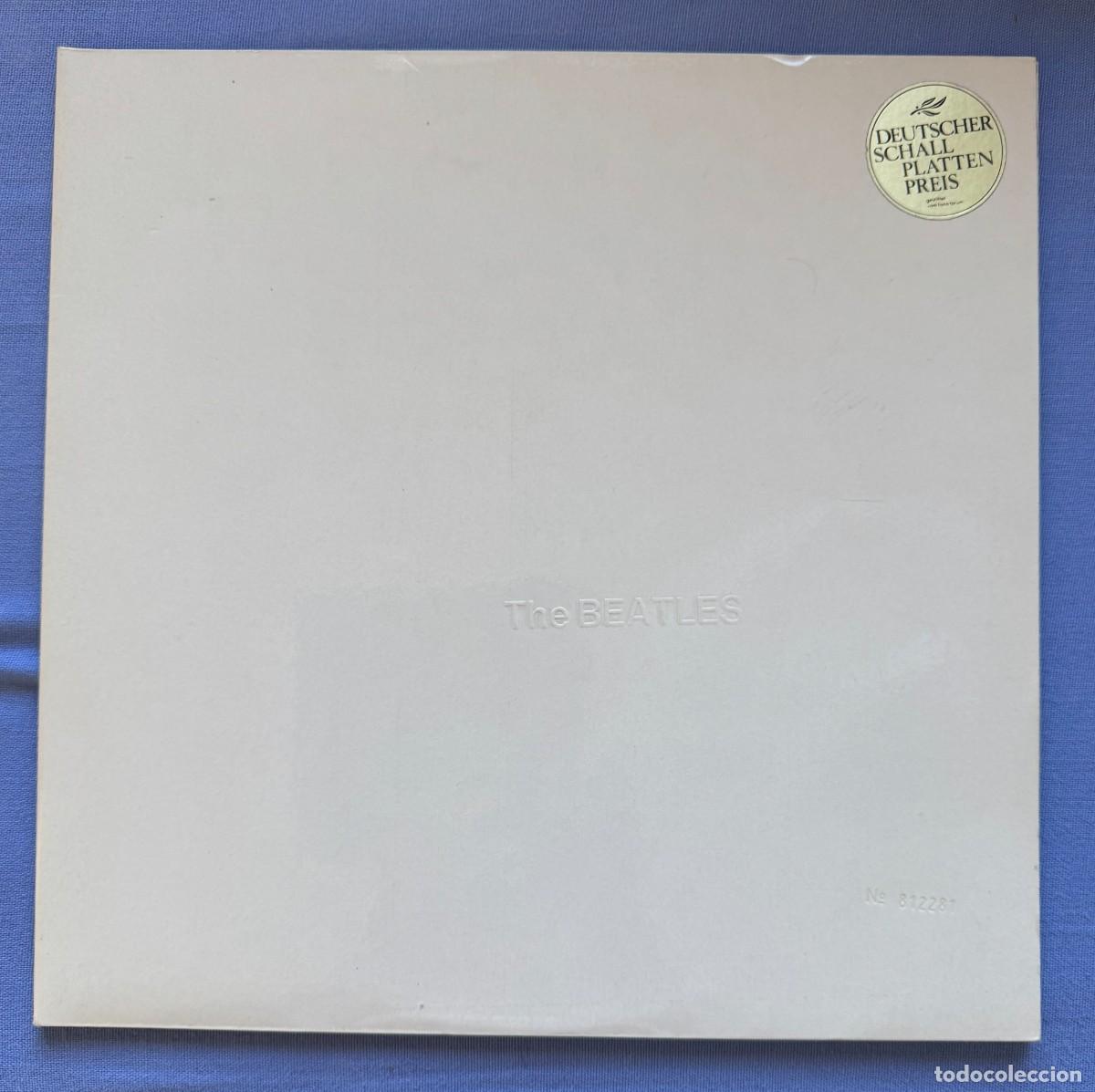 Discos de vinilo: The Beatles 2X 33t White album avec poster EX EX