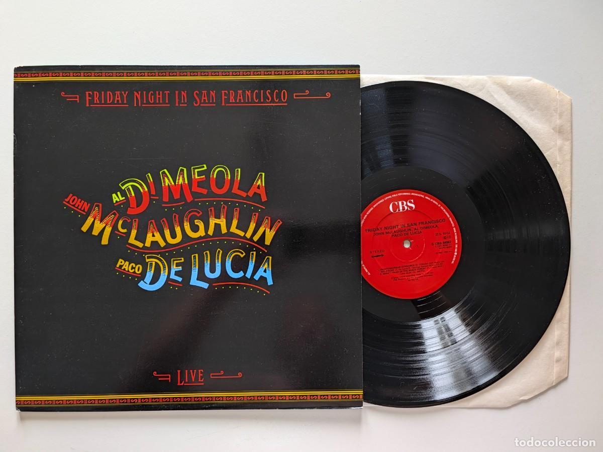 Vinyl-Schallplatten: John McLaughlin / Al Di Meola / Paco De Luc&iacute;a &ndash; Friday Night In San Francisco