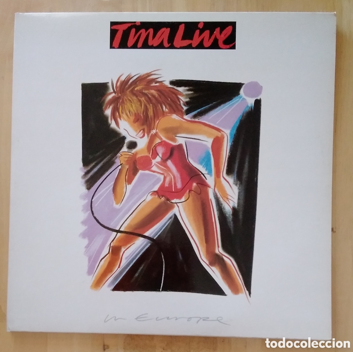 Discos de vinil: DISCO VINILO. LP. TINA LIVE IN EUROPE. TINA TURNER. 1988