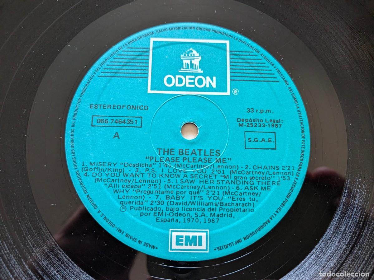 Discos de vinilo: The Beatles &ndash; Please Please Me - Foto 3