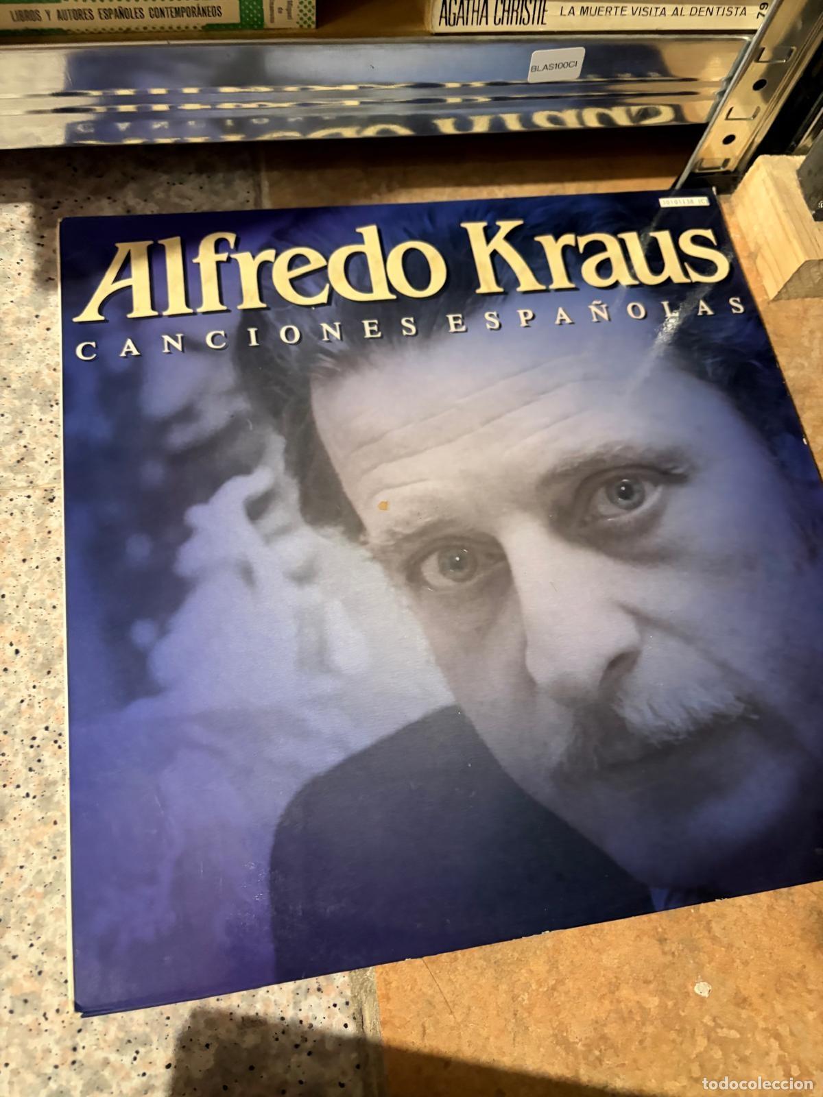 Vinyl-Schallplatten: BLAS100CI - LP - Alfredo Kraus - Canciones espa&ntilde;olas DISCO VINILO LP