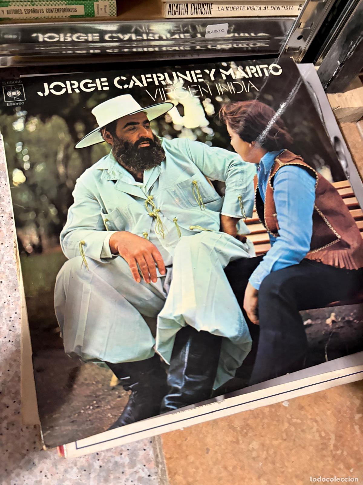 Discos de vinilo: BLAS100CI - LP - Jorge Cafrune y Marito - Virgen India DISCO VINILO LP