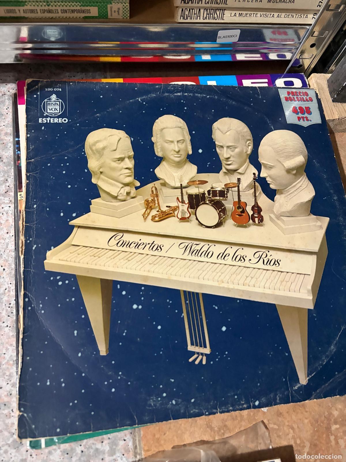 Discos de vinilo: BLAS100CI - LP - Waldo de los R&iacute;os - Conciertos DISCO VINILO LP