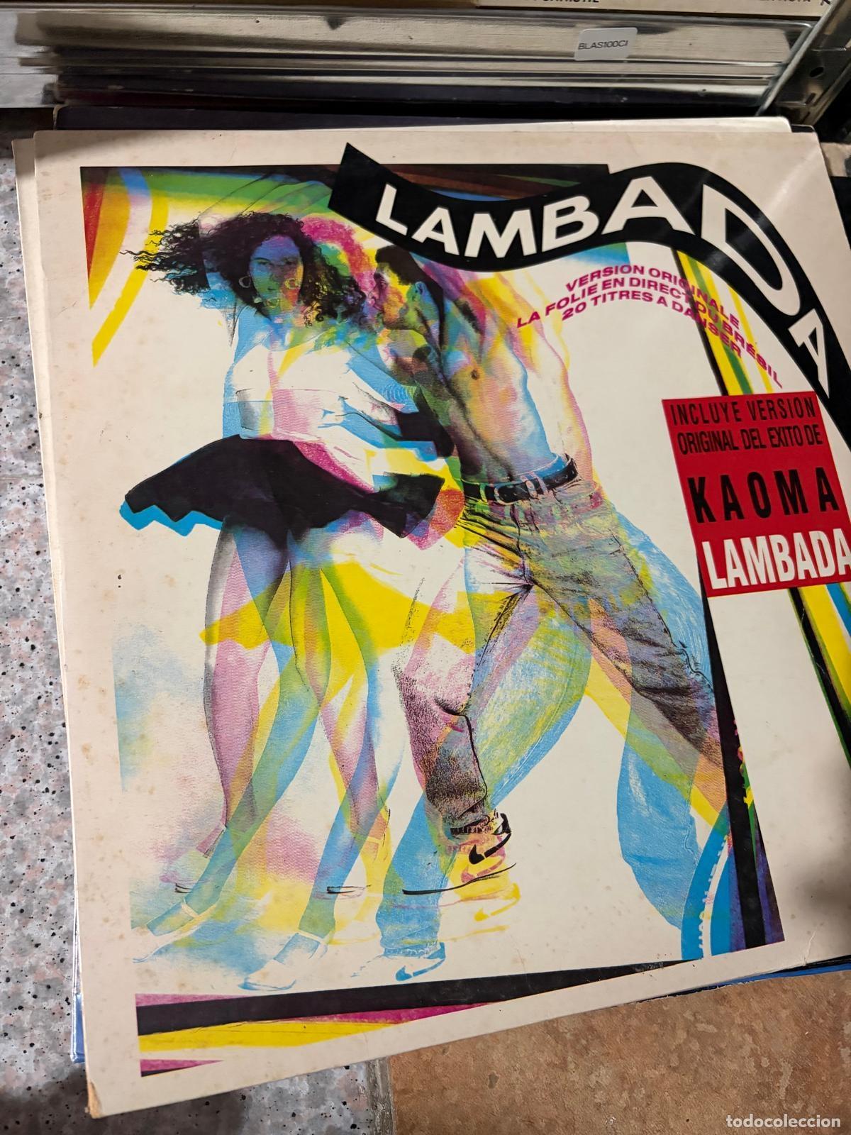 Discos de vinilo: BLAS100CI - LP - Lambada - La folie en direct - 20 titres &agrave; DISCO VINILO LP