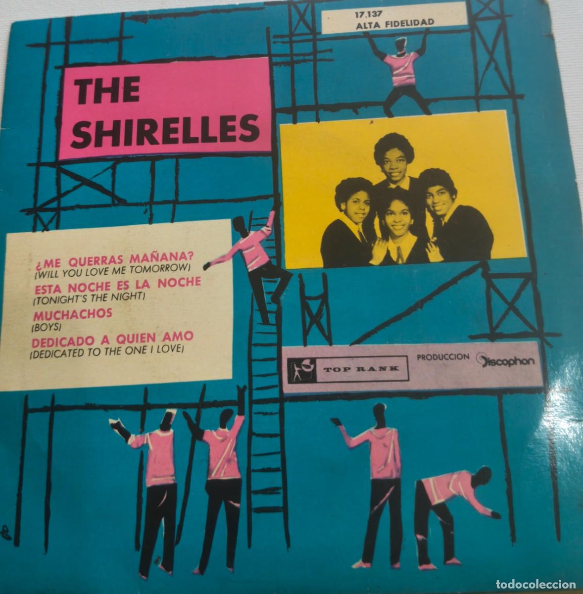 Discos de vinilo: THE SHIRELLES-WILL YOU LOVE ME TOMORROW+3-