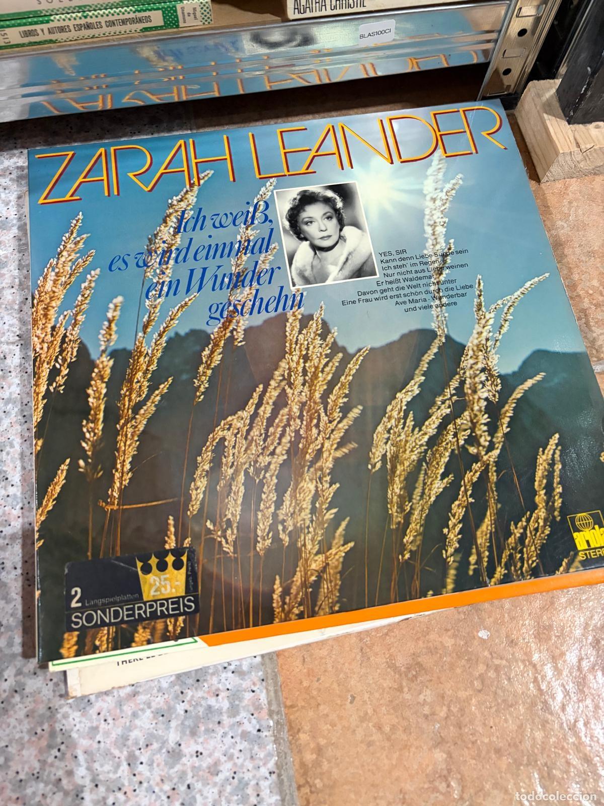 Discos de vinilo: BLAS100CI - DISCO VINILO LP - Zarah Leander - Ich wei&szlig;, es wird einmal ein Wunder gescheh'n - Ariola