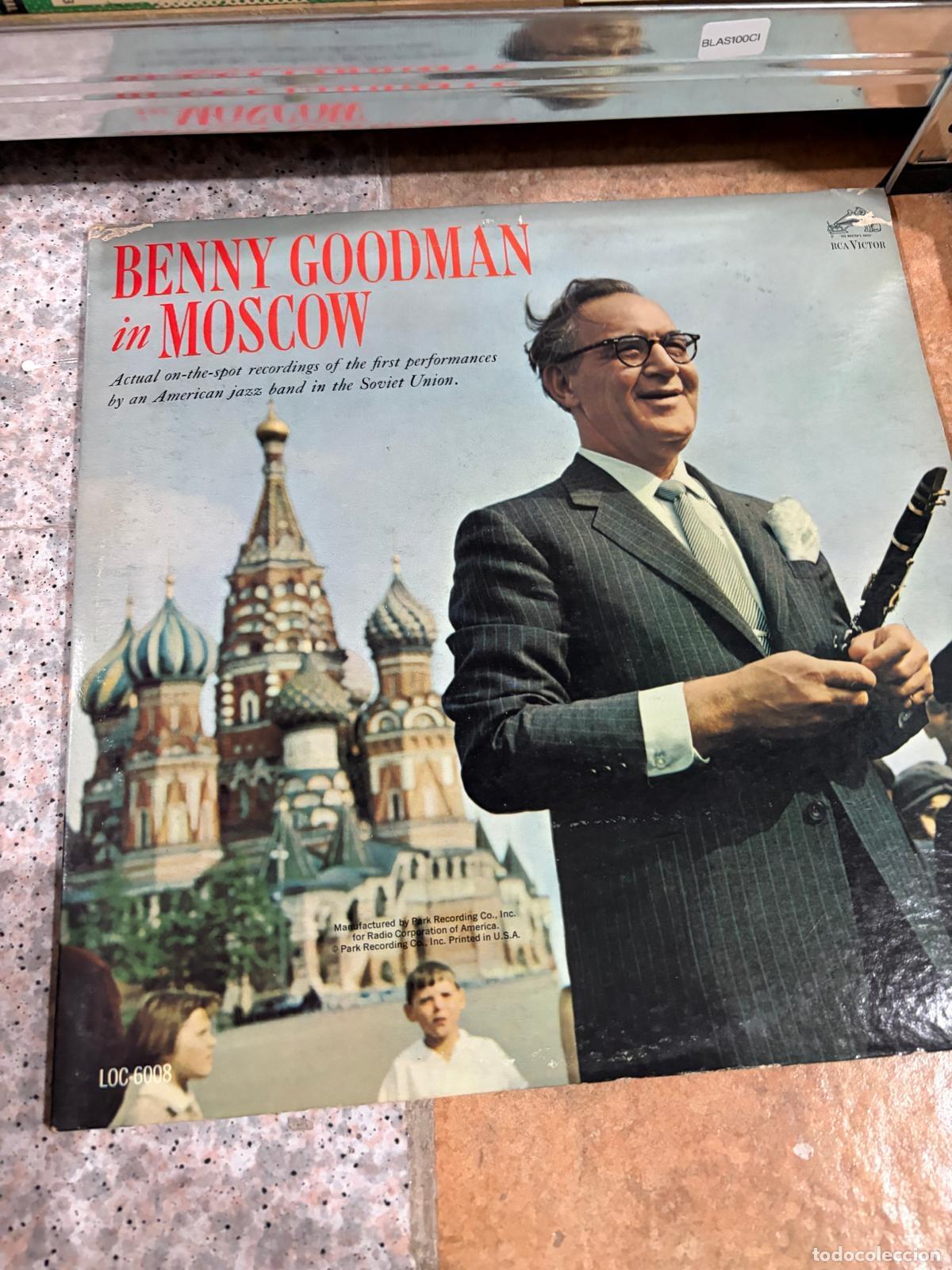 Discos de vinilo: BLAS100CI - DISCO VINILO LP - Benny Goodman - In Moscow - RCA Victor